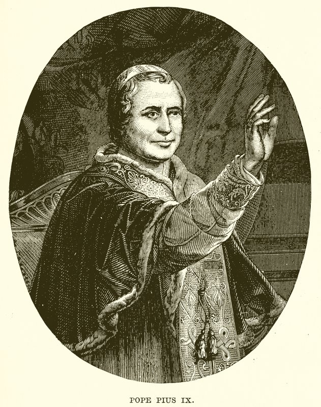 Papa Pio IX da English School