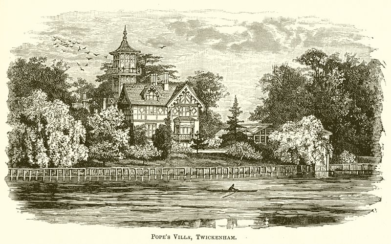 Villa di Pope, Twickenham da English School