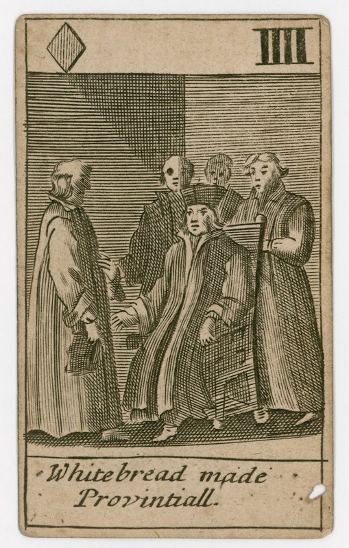 Carta da gioco del complotto papista da English School