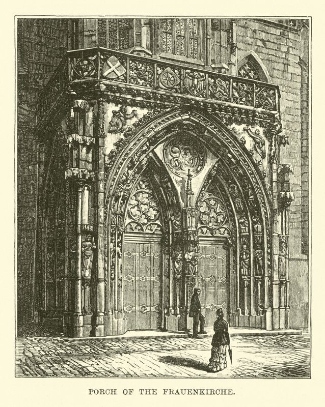Portico della Frauenkirche da English School