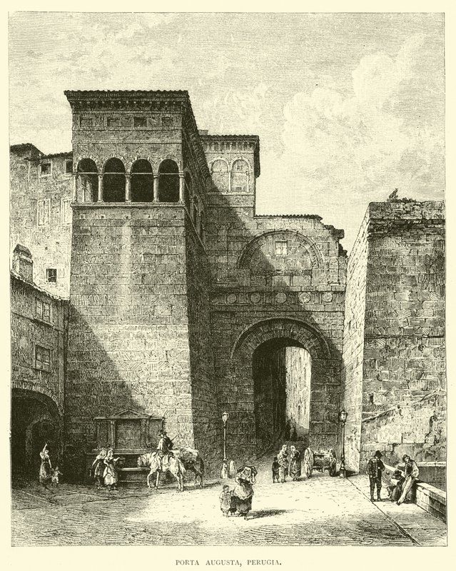 Porta Augusta, Perugia da English School
