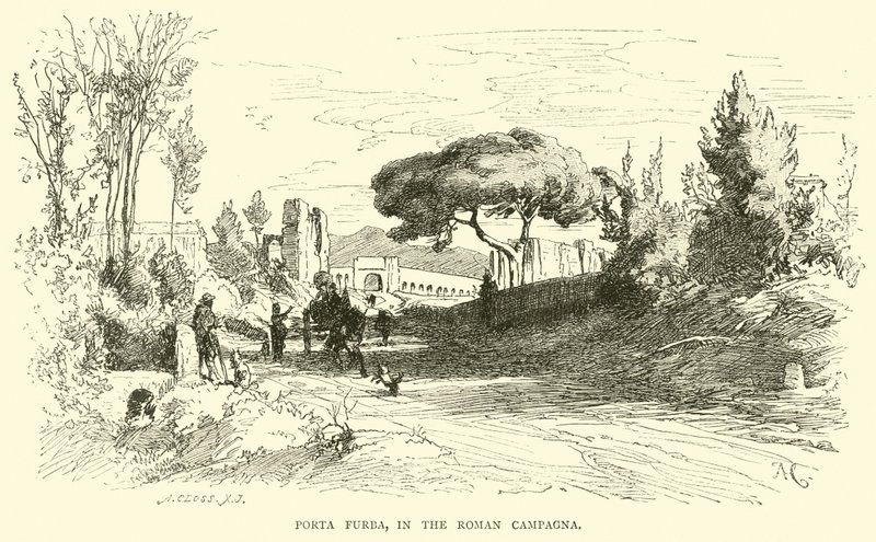 Porta Furba, nella Campagna Romana da English School