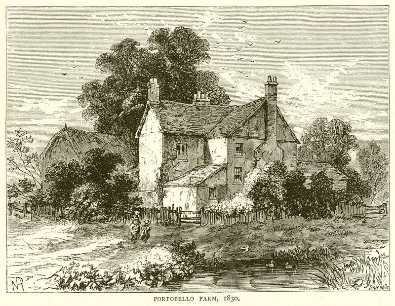 Fattoria di Portobello, 1830 da English School