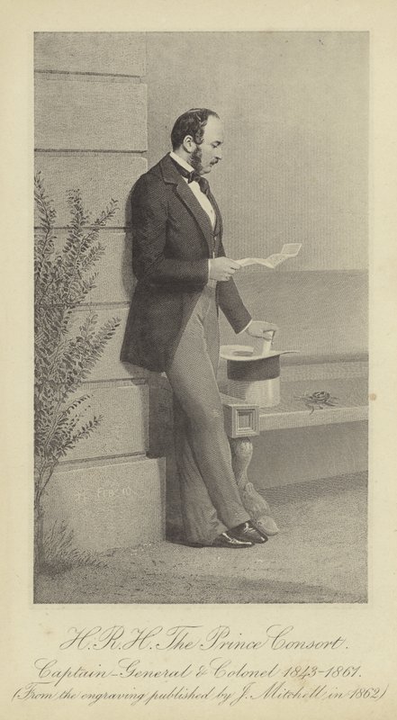 Ritratto di Alberto, il Principe Consorte da English School