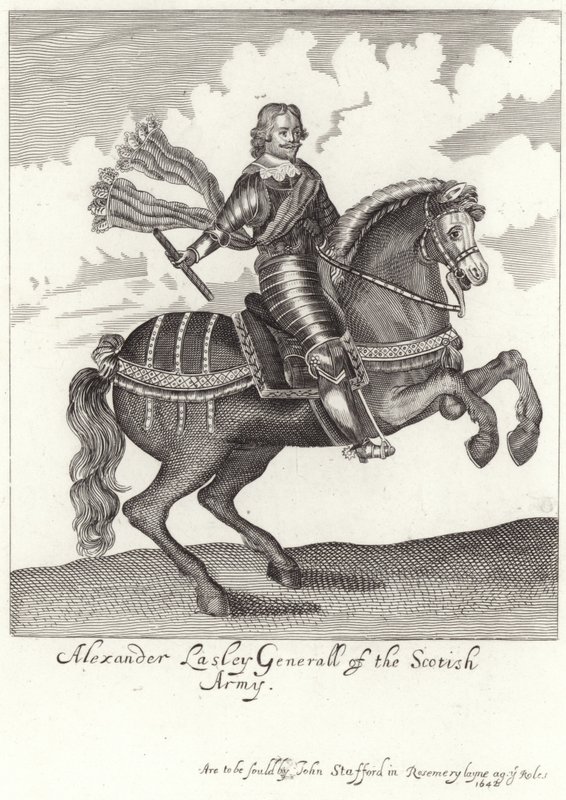 Ritratto di Alexander Leslie, Conte di Leven da English School