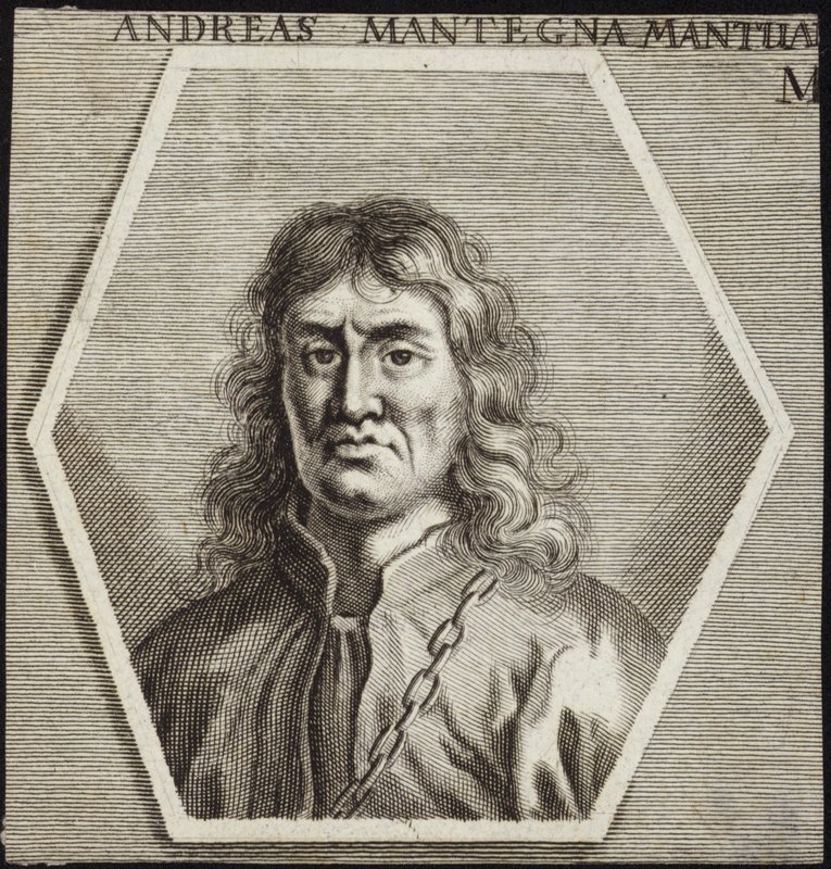 Ritratto di Andrea Mantegna da English School