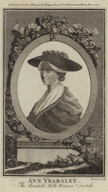 Ritratto di Ann Yearsley da English School