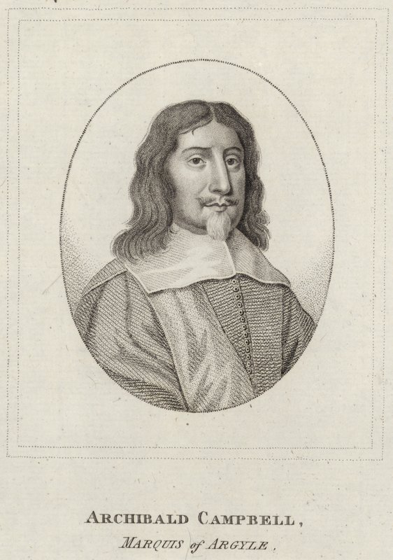 Ritratto di Archibald Campbell da English School