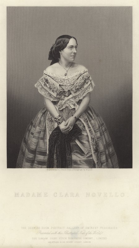 Ritratto di Clara Novello da English School