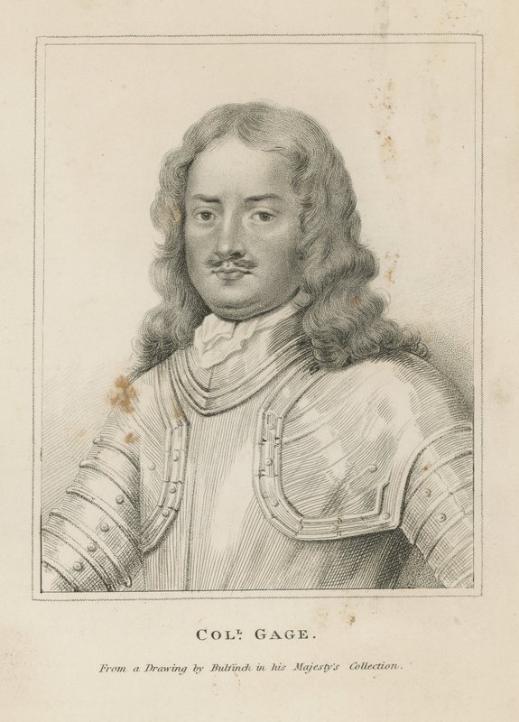 Ritratto del colonnello Gage da English School