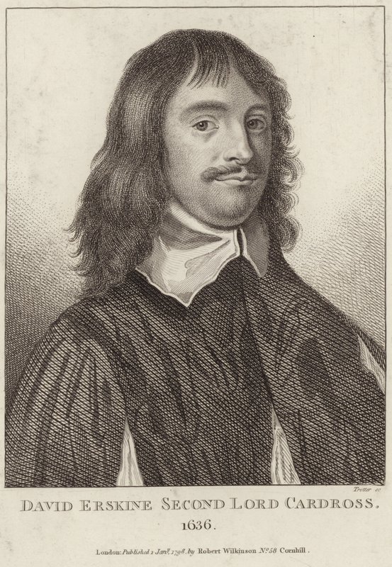 Ritratto di David Erskine, Secondo Lord Cardross da English School