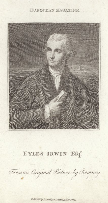 Ritratto di Eyles Irwin da English School