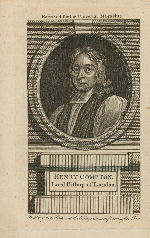 Ritratto di Henry Compton da English School