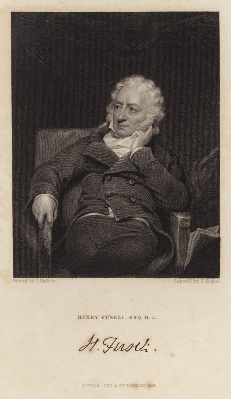 Ritratto di Henry Fuseli da English School