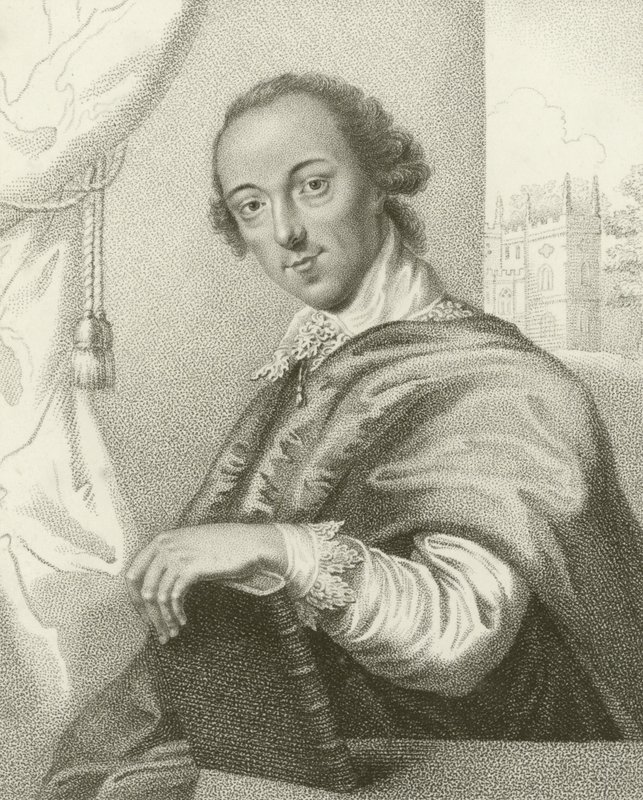 Ritratto di Horace Walpole da English School