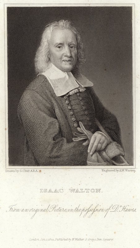 Ritratto di Izaak Walton da English School