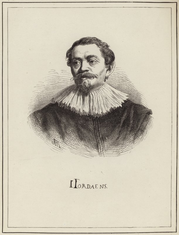 Ritratto di Jacob Jordaens da English School
