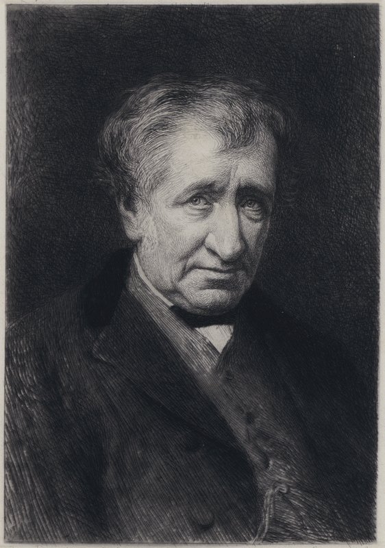 Ritratto di James Nasmyth, ingegnere da English School
