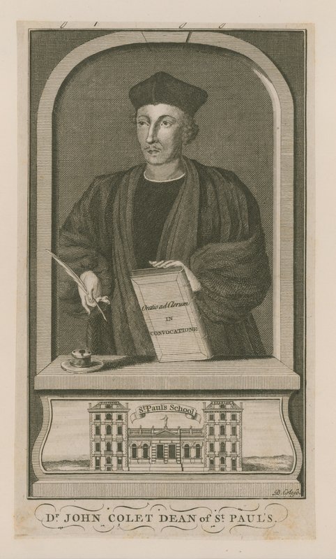 Ritratto di John Colet da English School