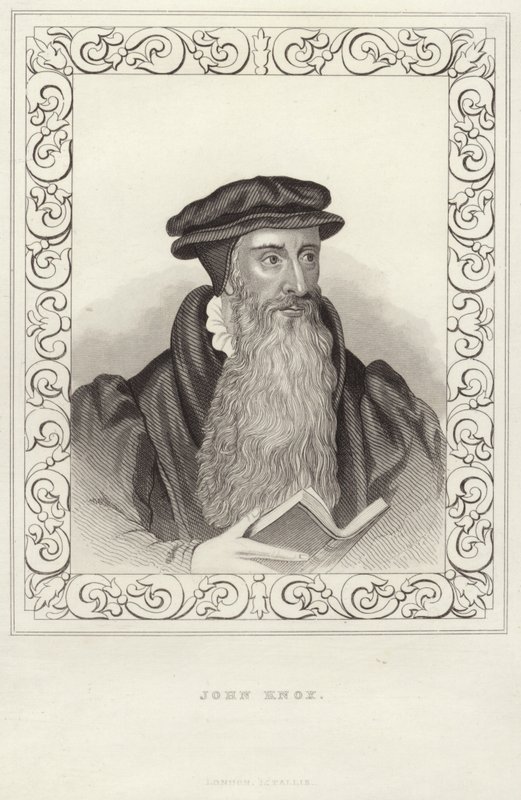 Ritratto di John Knox da English School
