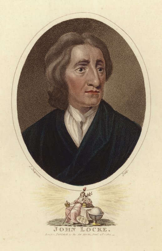 Ritratto di John Locke da English School