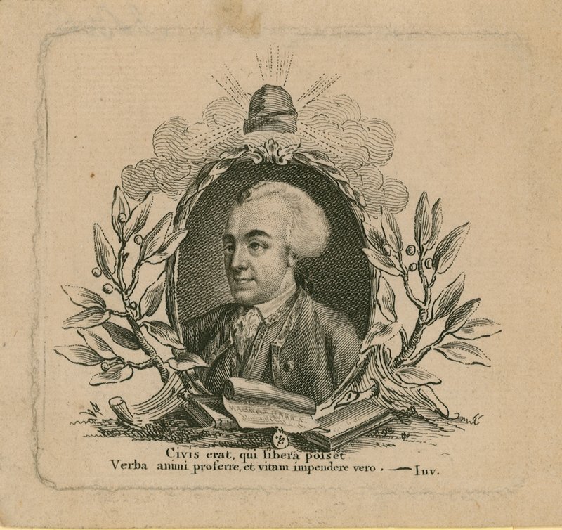 Ritratto di John Wilkes da English School