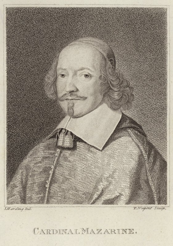 Ritratto di Jules Mazarin da English School