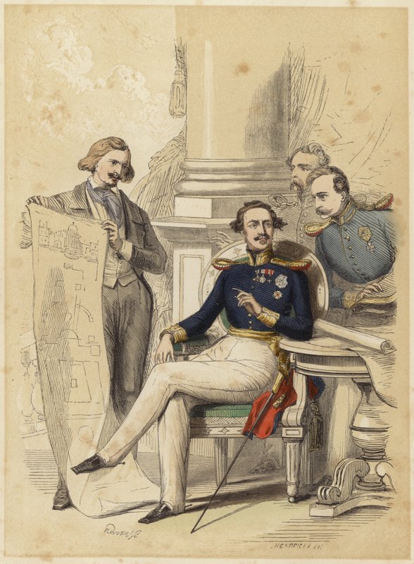 Ritratto di Re Ludwig II di Baviera da English School