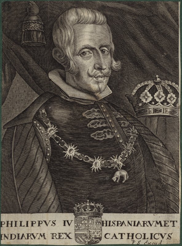 Ritratto di Re Filippo IV di Spagna da English School