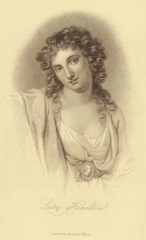 Ritratto di Lady Hamilton da English School