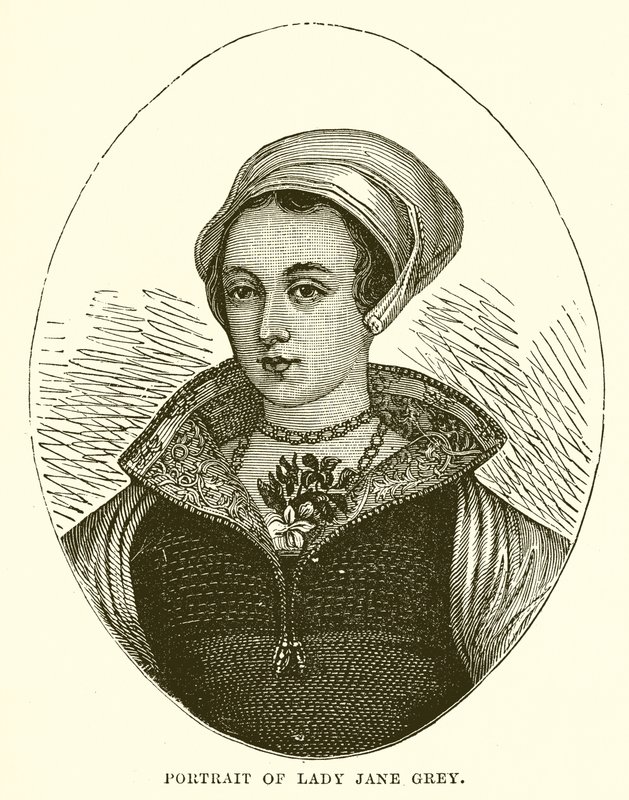 Ritratto di Lady Jane Grey da English School