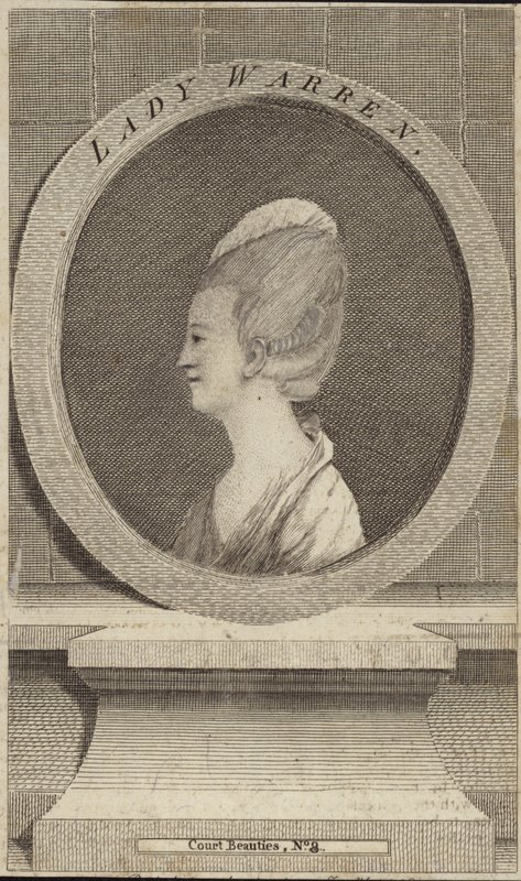 Ritratto di Lady Warren da English School