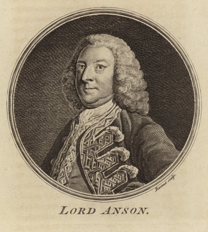 Ritratto di Lord Anson da English School