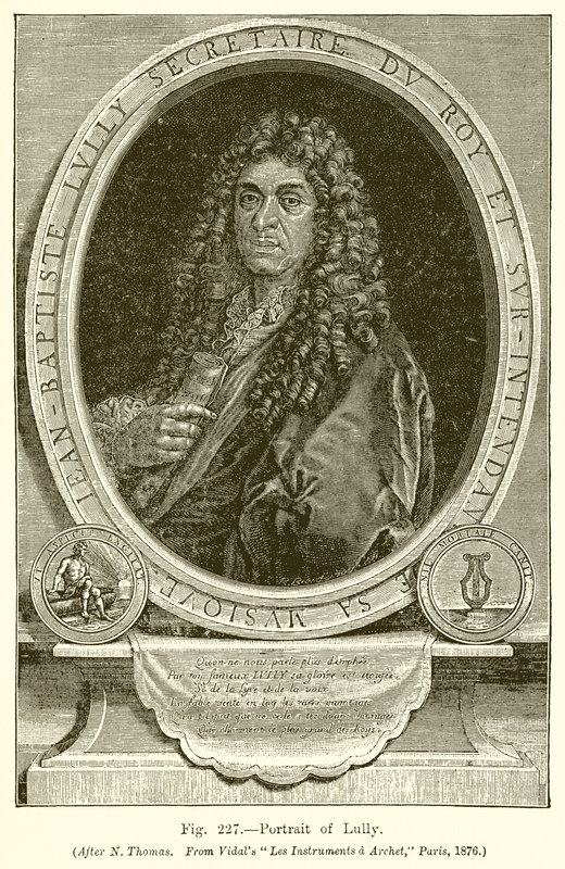 Ritratto di Lully da English School