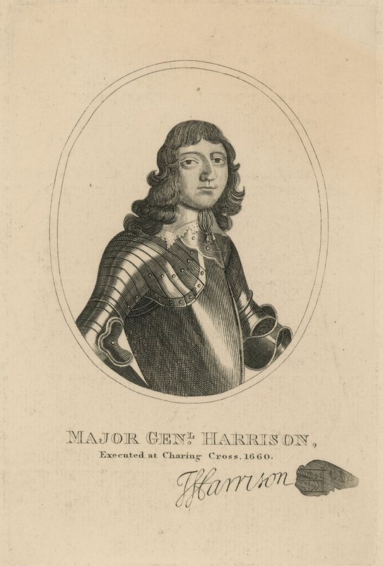 Ritratto del Maggior Generale Thomas Harrison da English School