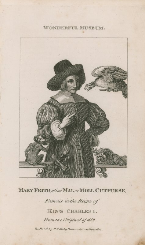 Ritratto di Mary Frith da English School