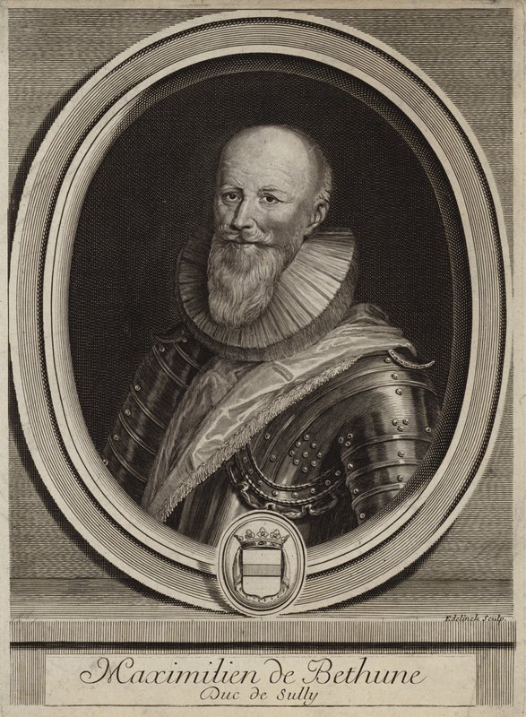 Ritratto di Maximilien de Béthune, Duca di Sully da English School