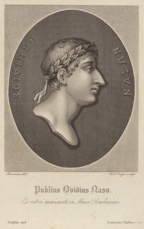 Ritratto di Ovidio da English School