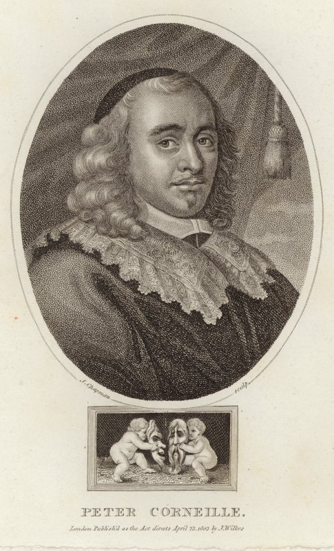 Ritratto di Pierre Corneille da English School