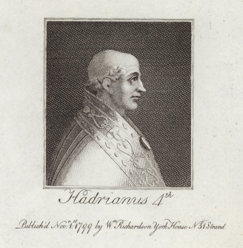 Ritratto di Papa Adriano IV da English School