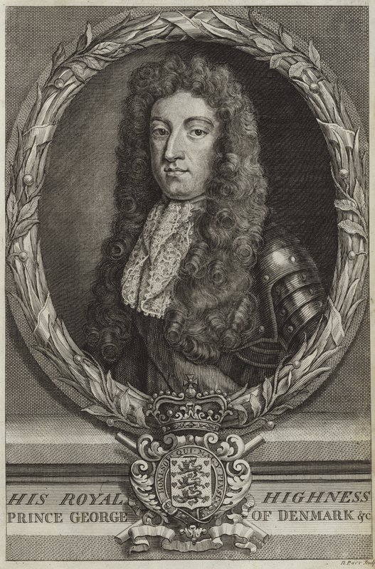 Ritratto di Principe Giorgio di Danimarca da English School