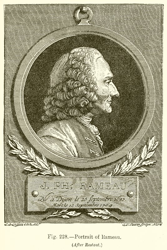 Ritratto di Rameau da English School