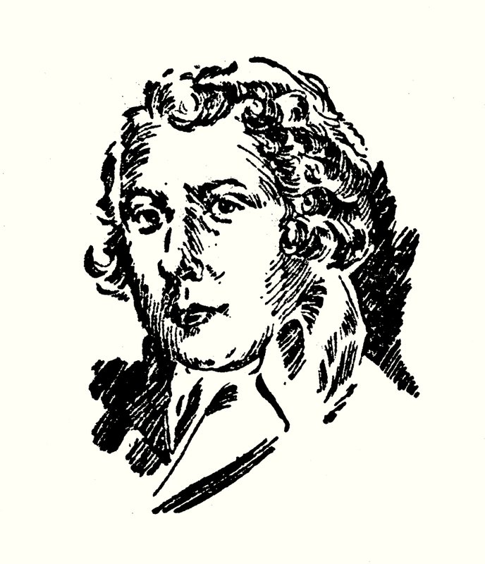 Ritratto di Richard Brinsley Sheridan da English School