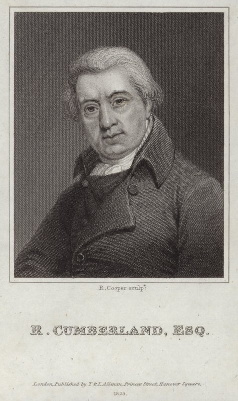 Ritratto di Richard Cumberland da English School