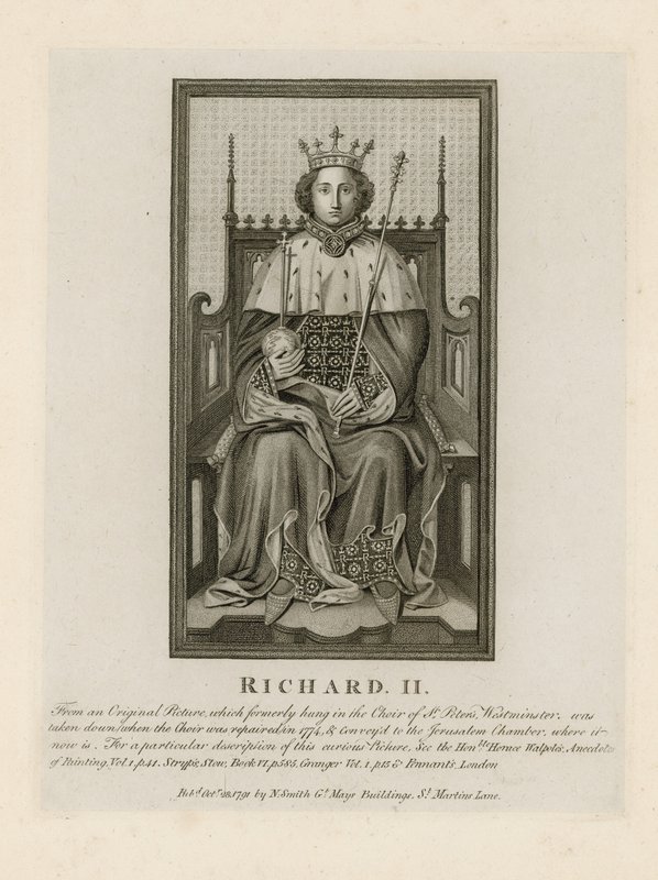 Ritratto di Riccardo II da English School