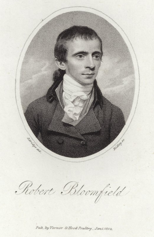 Ritratto di Robert Bloomfield da English School