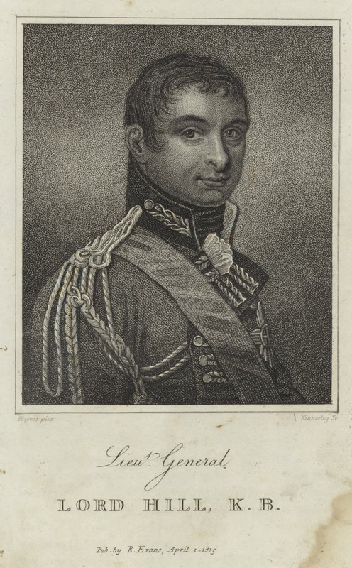 Ritratto di Rowland Hill, Visconte Hill di Almaraz da English School