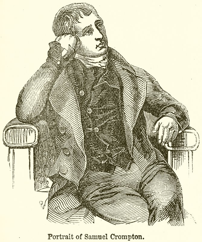 Ritratto di Samuel Crompton da English School