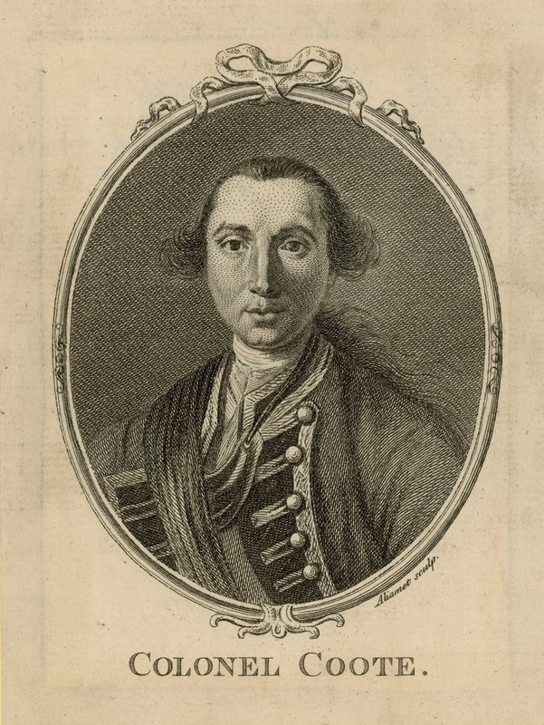 Ritratto di Sir Eyre Coote da English School