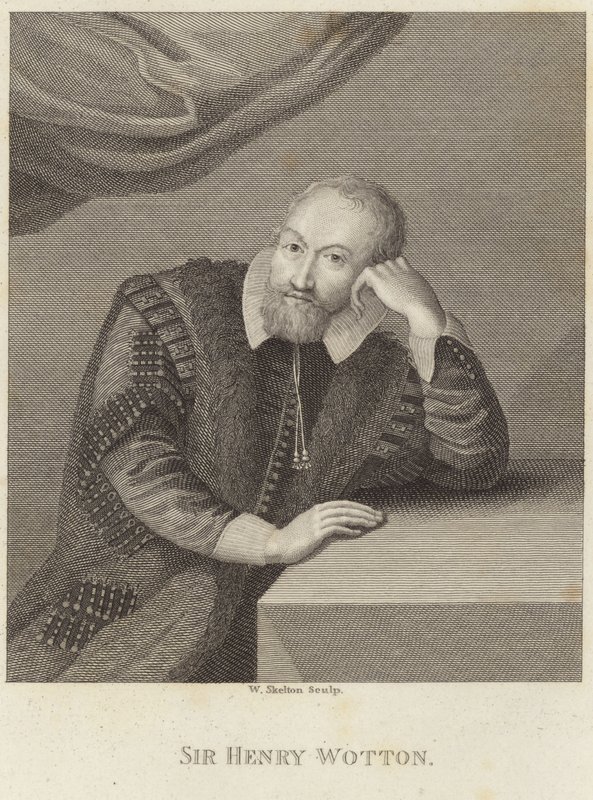 Ritratto di Sir Henry Wotton da English School
